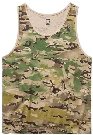 Brandit Tank Top, Farbe: Tactical_camo, Größe: 4XL