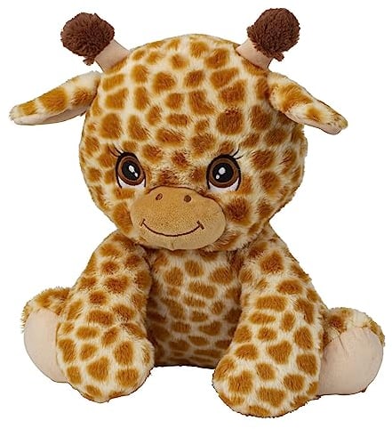 Lifestyle & More Plüschtier Teddybär Giraffe braun sitzend Höhe 44 cm kuschelig weich