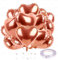 Herzluftballons 25 Stück Valentinstag Helium Luftballon Rosegold Herzen Ballons Valentinstag Standesamt Verlobung Heiratsantrag Deko Folienballon Hochzeit Geburtstagsdeko 18 Zoll