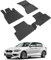 Auto Fußmatten Kompatibel mit BMW 1er F20-F21 2011-2018 Geruchlos 4.5D Passform Allwetter Automatten 5 Teilige | Antirutschmatte Hoher Rand Gummimatten Schwarz Fussmatten Vorne Hinten Autoteppich