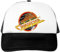 TAMBOOTEE Canucks Weiße Unisex-Baseballkappe, Verstellbare Mütze