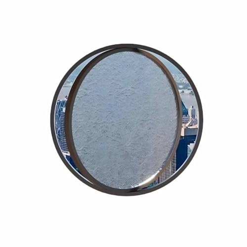 LXHELIVERY Finestra Rotonda per Capannone, Finestre di Ventilazione Girevoli A 360°, Finestra Oblò Decorazioni La Casa con Maniglie, Garage, Casette da Gioco, Bagno, Cucina, Soggiorno(Black-A,40 cm)