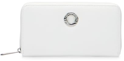 Mandarina Duck Mellow Leather Wallet, Reisezubehör Damen-Geldbörse, Einheitsgröße, Blanc, Einheitsgröße