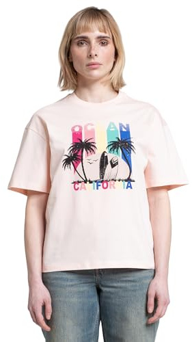 Ocean Pacific Frauen T-Shirt Gisborne M, Rose/Multicolour