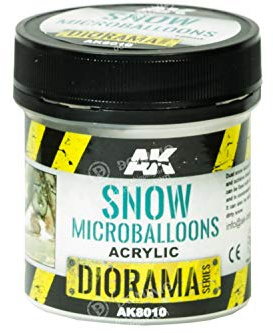 AK Interactive Snow Microballoons 100ml.