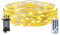 RcStarry Fairy Lights Plug in, 10M 100LED Silver Wire Fairy Lights Warm White, 33ft LED Fairy String Lights Mains Powered with Remote, Timer, 8 Modes, Memory, Waterproof for Indoor Outdoor Décor