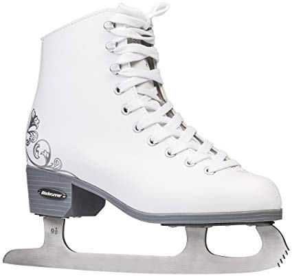 Rollerblade Bladerunner Ice Allure Eiskunstlaufschuhe für Damen, Weiß, Schlittschuhe, US Größe 5