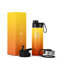 IRON °FLASK Sports Water Bottle - 530 ml, 3 Lids (Spout Lid), Vacuum Insulated Stainless Steel, Double Walled, Thermo Mug, Metal Canteen (Fire)