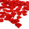 Happium Lot de 1000 pétales de rose artificiels en soie pour décoration de mariage, Saint-Valentin, confession, fête, rouge