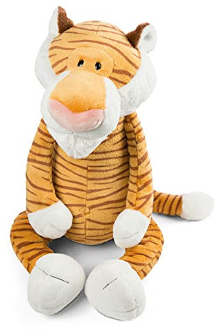 NICI Kuscheltier Tiger-Lilly 50 cm – Nachhaltiges Plüschtier für Jungen, Mädchen & Babys – Flauschiges Stofftier zum Spielen & Kuscheln – Gemütliches Schmusetier der Wild Friends GO Green Kollektion
