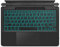 XIWMIX Type Cover for Microsoft Surface Pro 11/10/9/8/X 13 Inch, Portable Bluetooth 5.1 Wireless 7-Color Backlit Keyboard With Touchpad & Pencil Holder - Black