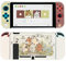 GeekShare Funda Protectora para Switch, Funda Delgada con Tema de Conejo, Carcasa Protectora de PC Dura Antiarañazos, Temporada de Jardín