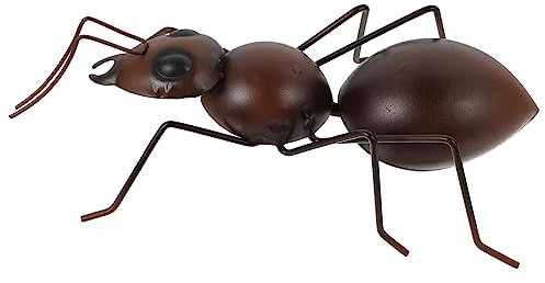 PHENOFICE Eisene Ameisen Figur Gartendeko Balkon Ornament Große Metall Skulptur Aus Eisen Natürliche Wohndekoration Für Innen Und Außen