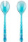 Guzzini - Vanity, Posate Insalata, in Bio-Based San e Bio-Based SMMA - Aria (Azzurro Mare)