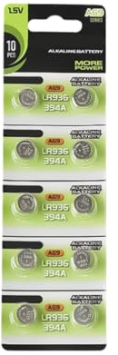 Lot de 10 piles bouton au lithium AG0 à AG13 1,55 V pour jouets et télécommandes