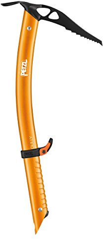 PETZL Erwachsene Eispickel gullyice, orange, 45cm, U014AA00