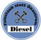 Feinstaub statt Ökostrom Aufkleber Sticker Blaue Umwelt-Plakette Diesel für Innen! JDM 2 Stück Fun Lustig Umweltzone Fahrverbot Autoaufkleber LKW