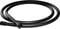 BERNSTEIN Brauseschlauch BS02 Schwarz matt 2m Duschschlauch aus PVC, flexibel und knickfest, Schlauch 200cm mit Verdrehschutz, Universal-Anschluss