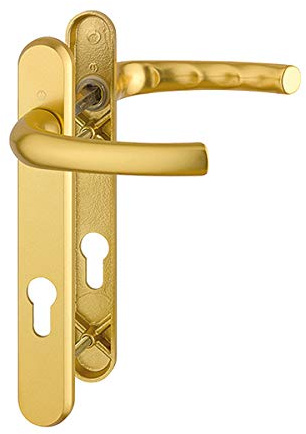 Hoppe Tokyo Door Lever Lock Furniture F3 Gold (SF) Hardware Ironmongery 2758288