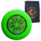 Discraft Ultrastar 175 g Flying Disc – Ultimate Frisbee Competition Spec – inkl. Cascade Jongliertasche, grün