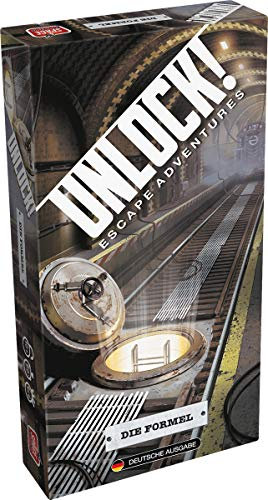 Asmodee, Unlock! – Die Formel, Familienspiel, Rätselspiel, 1-6 Spieler, Ab 10+ Jahren, 60+ Minuten, Deutsch