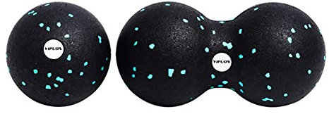 windyday Ball Faszienball Set Training Tissue Massage Ball Kit für Myofascial Trigger Point Release Lacrosse Ball Muskelroller Massagegerät für Akupressur Plantarfasziitis Reflexzonenmassage