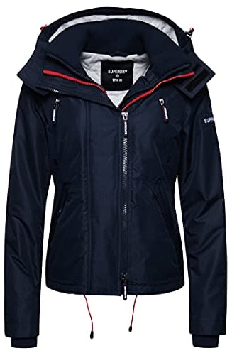 Superdry Windcheater, A2 - Famille du vent Femme, Eclipse Navy,
