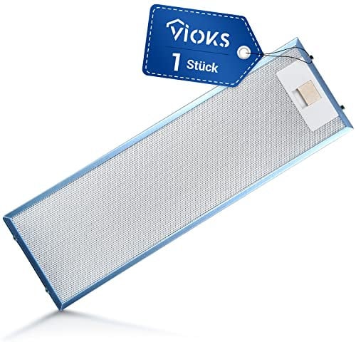 VIOKS Grease Filter Cooker Hood Replacement for AEG 405534414/9 Cooker Hood Filter Metal 512 x 160 mm Spare Parts AEG Filter Cooker Hood / Cooker Hood Best Filter