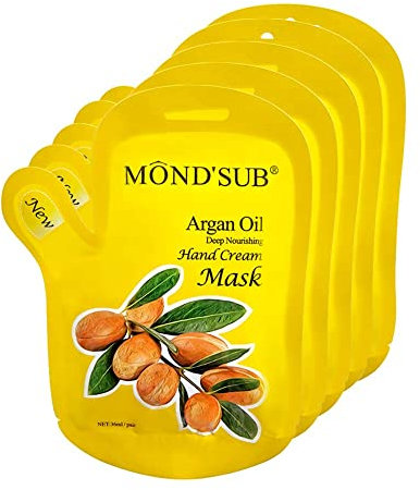 Handmaske feuchtigkeitsspendende Handschuhe Hand Reparatur für trockene rissige Hand Reparatur raue Haut Reparatur Hände Blatt Maske Handschuh für Männer & Frauen 5pcs Elitzia ETMM01