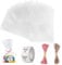 Carehabi 200pcs Sac Plastique Tansparent OPP Pochette Sachet d'emballage Cellophane Biscuit Bonbons Perles Bijoux Cadeau (10 * 15cm)