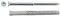 Masidef member of the würth group TLS09110200 Tasselli Prolungati Nylon a 2 Settori + Vite TPS Torx, Grigio, 10x200mm