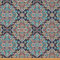 Loussiesd Ethnischer Paisley Stoff Meterware Traditionelles Mandala Orientalisches Blumenthema Polsterstoff für Stühle und Heimwerkerprojekte Böhmischer dekorativer wasserdichter Stoff 92x150cm
