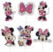 dekora - Kit para Hacer y Decorar Cupcakes de Minnie Mouse en Papel - 6 Modelos 16 Unidades