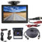 AHD 1080P 4Pin Car Reversing camera Kit,5 TFT LCD HD Color Rear View Monitor + 18 LEDs Night Vision Waterproof Reverse Camera 33ft Cable For 12V-24V Motorhome Bus Truck Trailer Camper