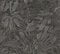 A.S. Création Smart Surfaces Papier peint intissé floral avec feuilles de palmier 10,05 m x 0,53 m - noir, gris - Papier peint à motif de feuilles Made in Germany - 395606
