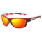 Layoners Calpherion Sonnenbrille, Herren Sport-Sonnenbrille, Polarisiert, Blendfrei, UV400-Schutz, Hochauflösende Optik, Universelle Passform, Trendy (Orange)