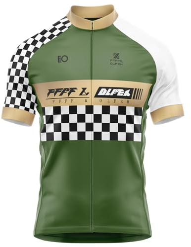 Herren Radtrikot Fahrradtrikot Kurzarm, Mountainbike MTB Top Kurzarm Atmungsaktiv,T-Shirt Jersey Funktionsshirt Schnell Trocknen Stoff Fahrradtrikot (4,XXL)