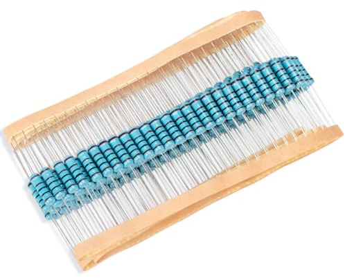 Innfeeltech 150 Pcs 2W 1% Toleranz 1K Ohm Metall Film Widerstand Widerstand für DIY Projekt und Experimente