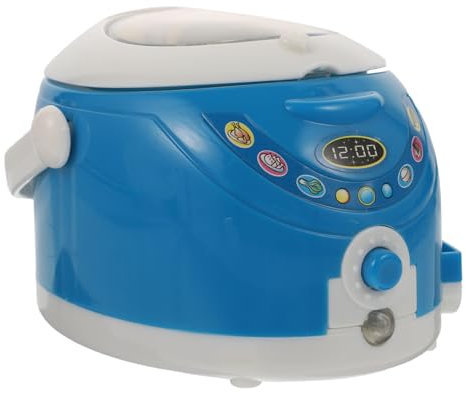 1 Pc Olla arrocera simulada Juguete de Muebles simulados Mini Accesorios Juguetes Infantiles Juguetes interactivos Juguete de la casa de Juego Juguete simulado de Olla arrocera