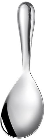 Cucchiaio da riso, cucchiaio da portata in acciaio inox, cucchiaio da risotto per uso domestico ispessito antiaderente