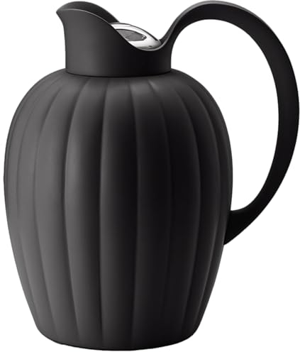 GEORG JENSEN Bernadotte Thermo Jug Black, 1L