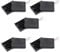 5Pcs Enclosed AAA x 4 Battery Holder Case with Cover, ON/OFF Switch Plastic Battery Storage Box Container Organizer with Switch Wires