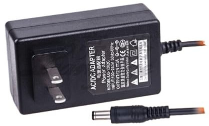 Adaptateur Secteur 12V 3A, Bande Lumineuse LED, Surveillance, Chaise de Massage, Oreiller, Coussin, Cordon d'alimentation