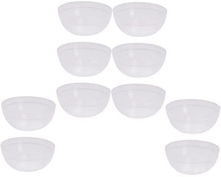 CRILSTYLEO 30stücke Diy Maskenschalen Für Halbransparente Schalen Für Kosmetische Anwendungen Für Salon Und Zuhause Vielseitig Einsetzbar Für Hautpflege Und Haarmasken