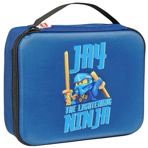 LEGO Ninjago Lunch Box 20284-2512, Unisex Lunchbox, Blue, One size EU