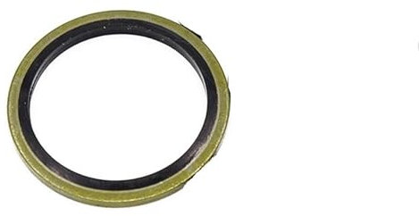 Joint de rondelle M6 M8 M10 M12 M14 M16 M18 M20 ~ M60 rondelle collée joint de vidange d'huile en caoutchouc métallique joint d'étanchéité ensemble d'assortiment de joints toriques(M14 (10 pièces)),M