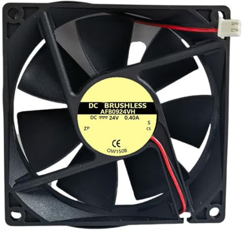 Lerpwige Ventilador de refrigeración 9025 de 90 mm x 25 mm, 24 V, 0,4 A, para equipos electrónicos al aire libre, gabinete, ventilación y proyectos de escape