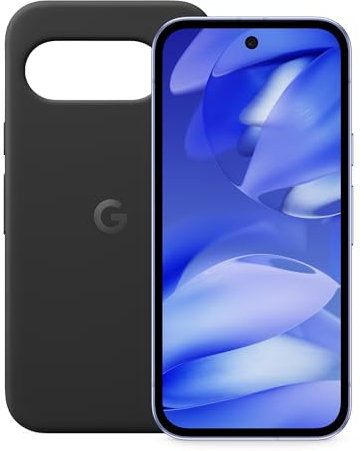 Google Pixel 9a – Smartphone Android Libre con cámara con IA, batería para Todo el día y potentes Funciones de Seguridad – Lila, 128GB + Funda de Pixel 9a – Obsidiana