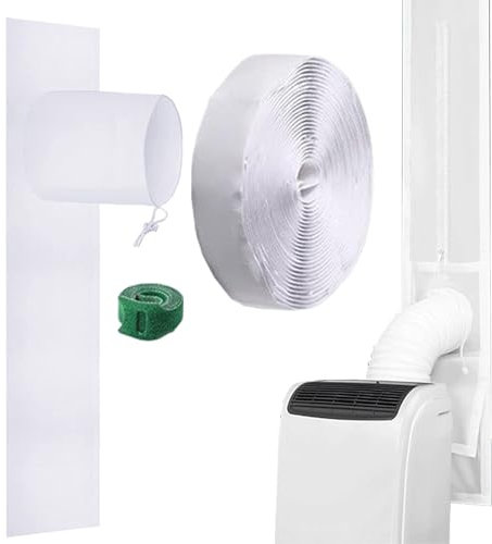 Klimaanlage Fensterabdichtung, Einstellbare Mobile Klimaanlage Fensterdichtung, Schiebetür Siegel -Kit, Für Mobile Klimageräte, Wäschetrockner, Ablufttrockne