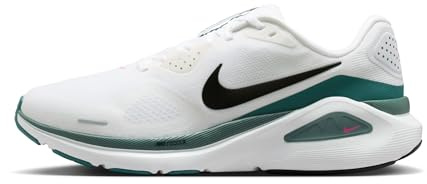 Nike Structure 26 Straßenlaufschuh Für Herren, White/Black-Mineral Slate-Hyper Pink, HJ1102-115, 44 EU (M 10 US)